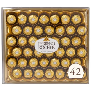 1x Ferrero Rocher Premium Chocolate Easter Candy in Bunny Shaped Box 13 Individually Wrapped Treats with pen 4