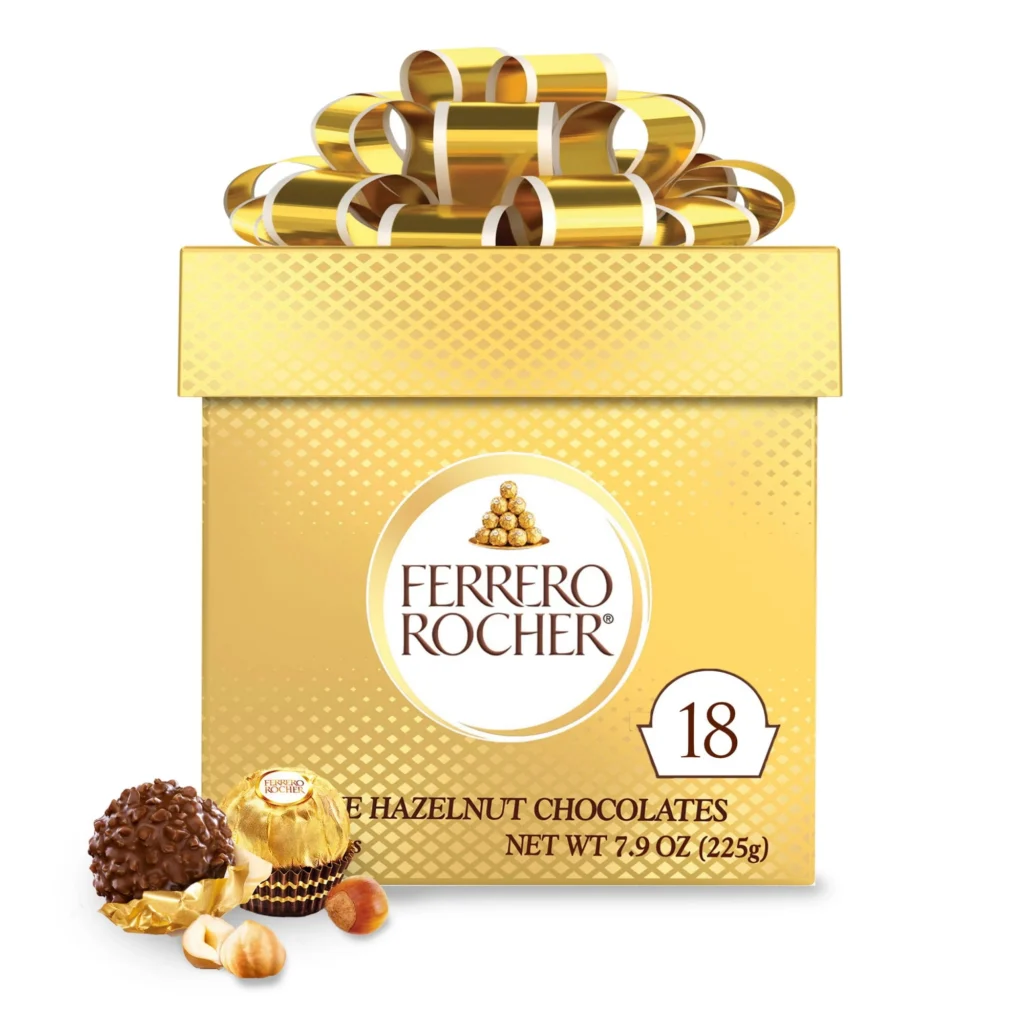 Ferrero Rocher Bunny Gift Set – Premium Chocolate Easter Treat — alternate angle showing full product