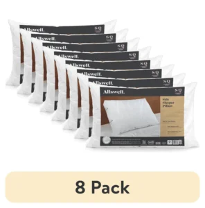 2 pack Allswell Side Sleeper Bed Pillow with HYGROCOTTON Temperature Regulating Cover Standard Queen
