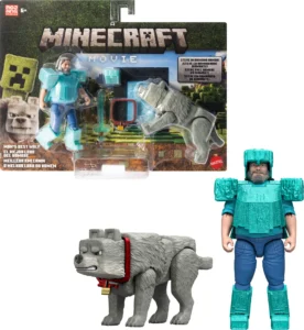 2PK MINECRAFT WOLF P