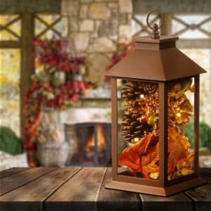 4PK Decorative Garden Lantern Set
