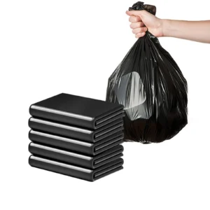 55 Gallon Trash Bags Heavy Duty Outdoor Garbage Bags 50 Count for Waste Lawn and Leaf 1 5 Mil