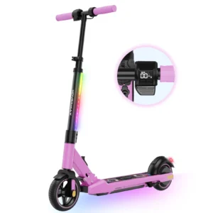 5TH WHEEL W16S 300W Electric Scooter Turn Signal 8 5 Solid Tires 18mph 12Miles Range Folding Commuting E Scooter Adults APP Control
