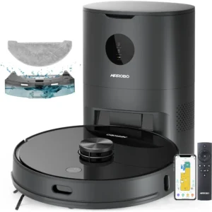 Airrobo T10 Self Emptying Robot Vacuum Black