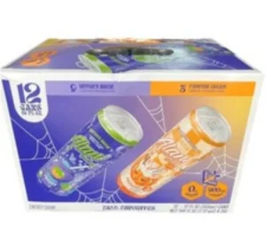 Alani Nu Sugar Free Energy Drink Variety Pack, Witch’s Brew & Pumpkin Cream, 12 Pack, 12 fl oz