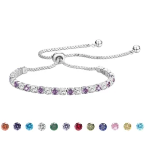 APSVO Birthstone Bracelets for Women Girls
