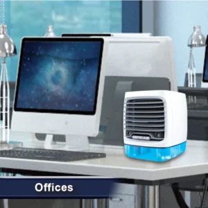Arctic Air Chill Zone Evaporative Air Cooler Portable Cooler with 4 Fan Speeds LED Night Light