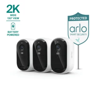 Arlo Essential Security Camera 3rd Gen 2K Video Battery Powered 1 Cam