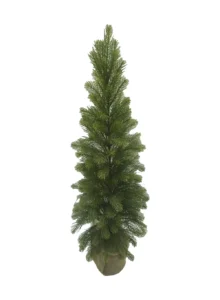 Artificial Cedar Tree 2 Pack 3 ft Outdoor Artificial Topiary Cedar Plants Fake Tree UV Rated Potted Plants Porch Decor Faux Pine Tree Perfect Housewa