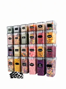Asnews 24 Pcs Food Storage Containers With Lids, Reusable Meal Prep