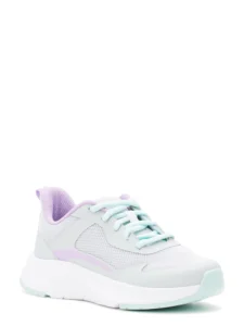Athletic Works Little Girl Big Mesh Jogger Bungee Pull Sneakers