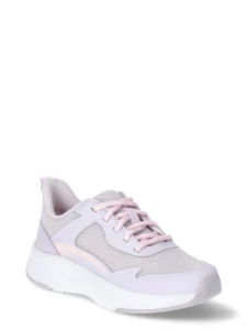 Athletic Works Little Girl Big Mesh Jogger Bungee Pull Sneakers