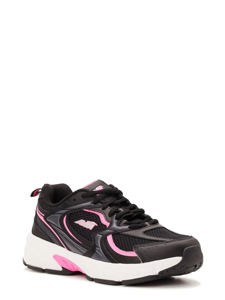 Avia Women’s 5000 Performance Sneakers – Wide Width Comfort — close-up detail of design and finish