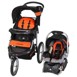 Baby Trend Venture 4 Wheel Stroller Travel System Desert Grey Grey