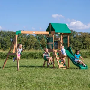 Backyard Discovery Tucson Cedar Wooden Swing Set