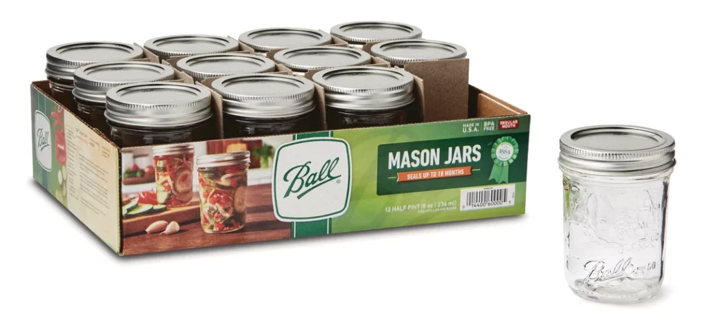 Ball Mason Canning Jars 8 oz 24ct