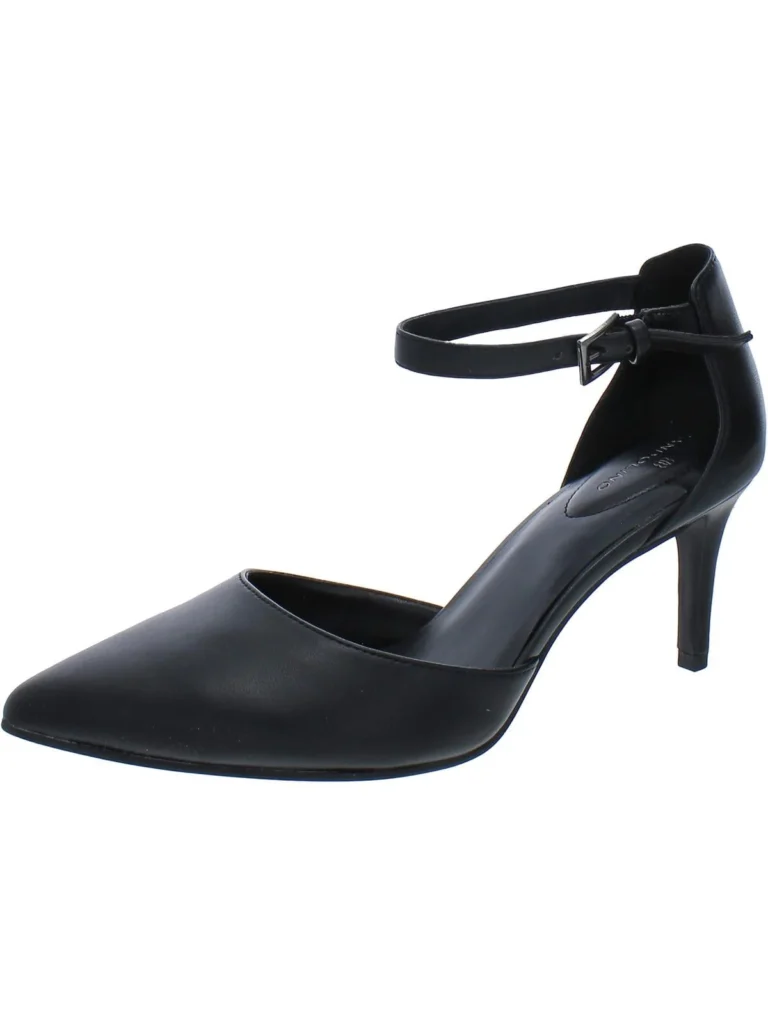 Bandolino Ginata Women’s Flats – Comfortable Rosy Red Style — close-up detail of design and finish