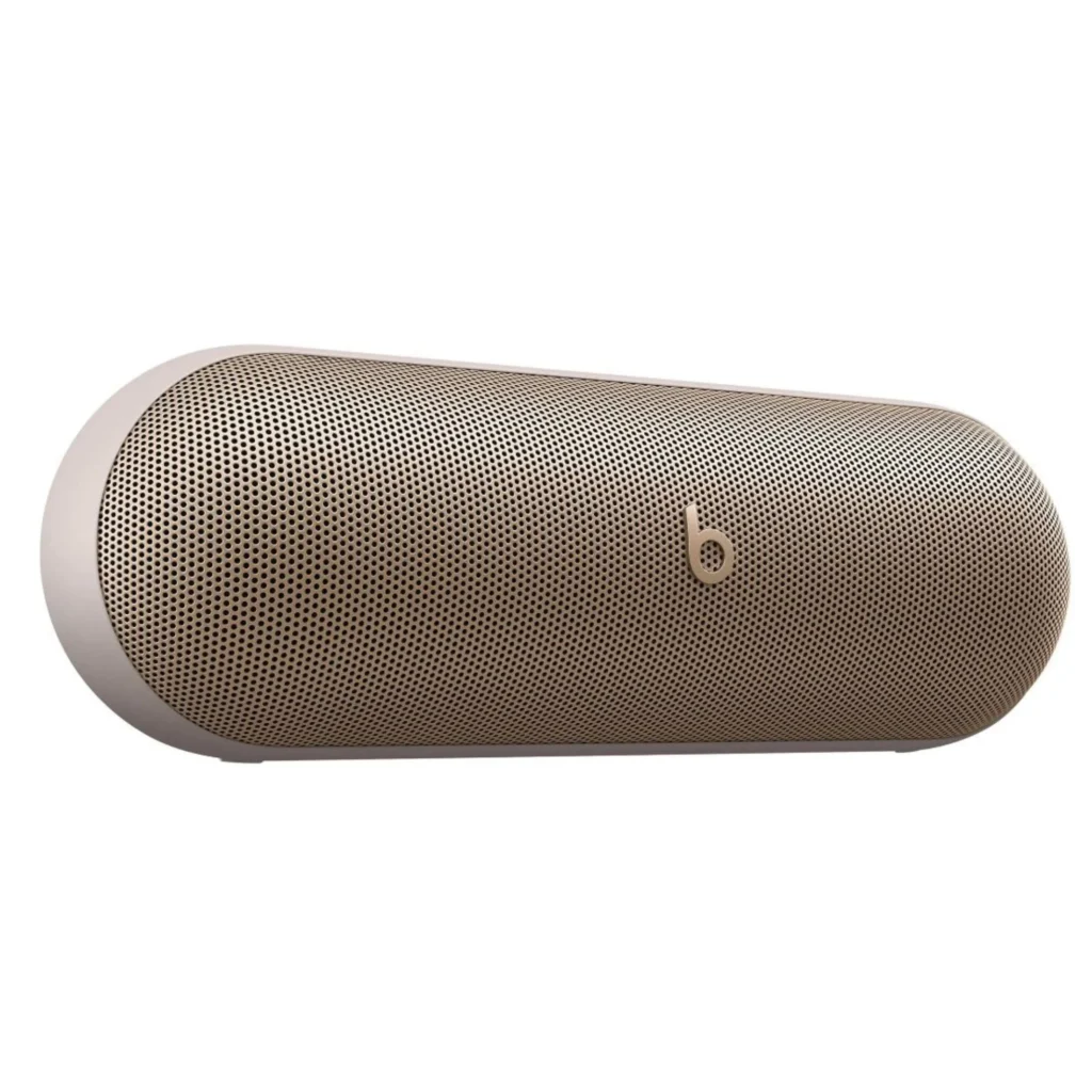 Beats Pill Portable Bluetooth Speaker – Navy Blue Bass — alternate angle showing full product