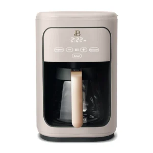 Beautiful 12 cup Programmable Coffee Maker White Icing by Drew Barrymore