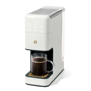 Beautiful 12 cup Programmable Coffee Maker White Icing by Drew Barrymore