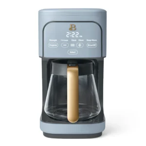 Beautiful 12 cup Programmable Coffee Maker White Icing by Drew Barrymore