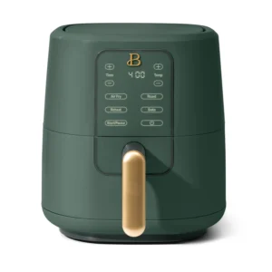 Beautiful 3 0QT Air Fryer Touchscreen Thyme Green by Drew Barrymore