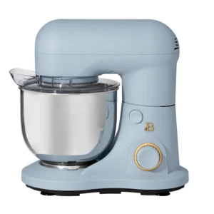 Beautiful 3 5 Qt Stand Mixer Wildflower Porcini with Flat Beater Dough Hook Balloon Whisk by Drew Barrymore 5