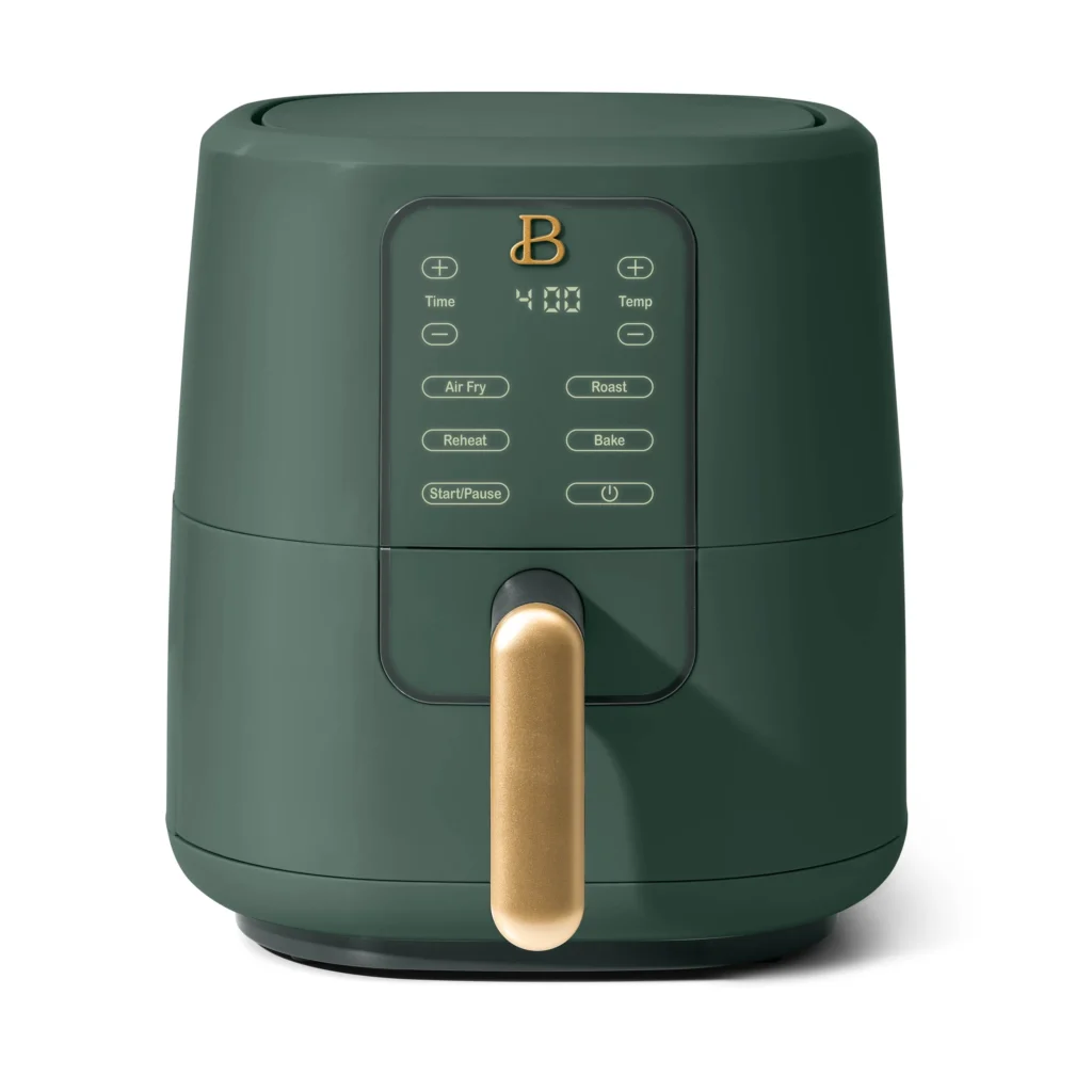 Beautiful 3 Qt Digital Air Fryer with TurboCrisp Tech – Compact & Efficient — close-up detail of design and finish