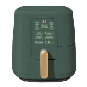 Beautiful 3 Qt Air Fryer with TurboCrisp Technology, EverGood Ceramic