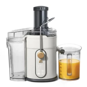 Beautiful 4 Slice Toaster with Touch Activated Display White Icing by Drew Barrymore