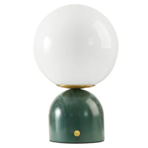 Beautiful Portable Rechargable Thyme Green Table Lamp by Drew Barrymore