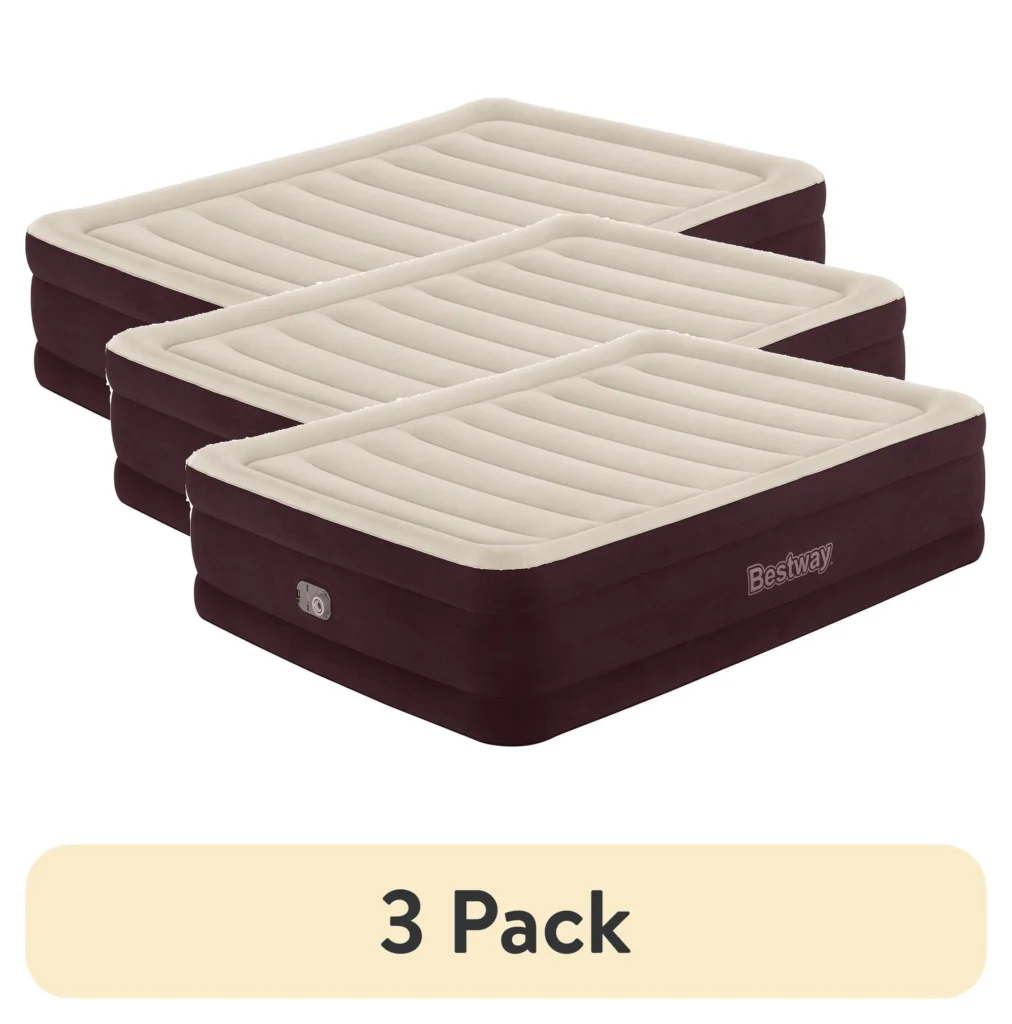 Bestway Tritech Queen Airbed 20 – Built-in Pump for Elevated Comfort β close-up detail of design and finish