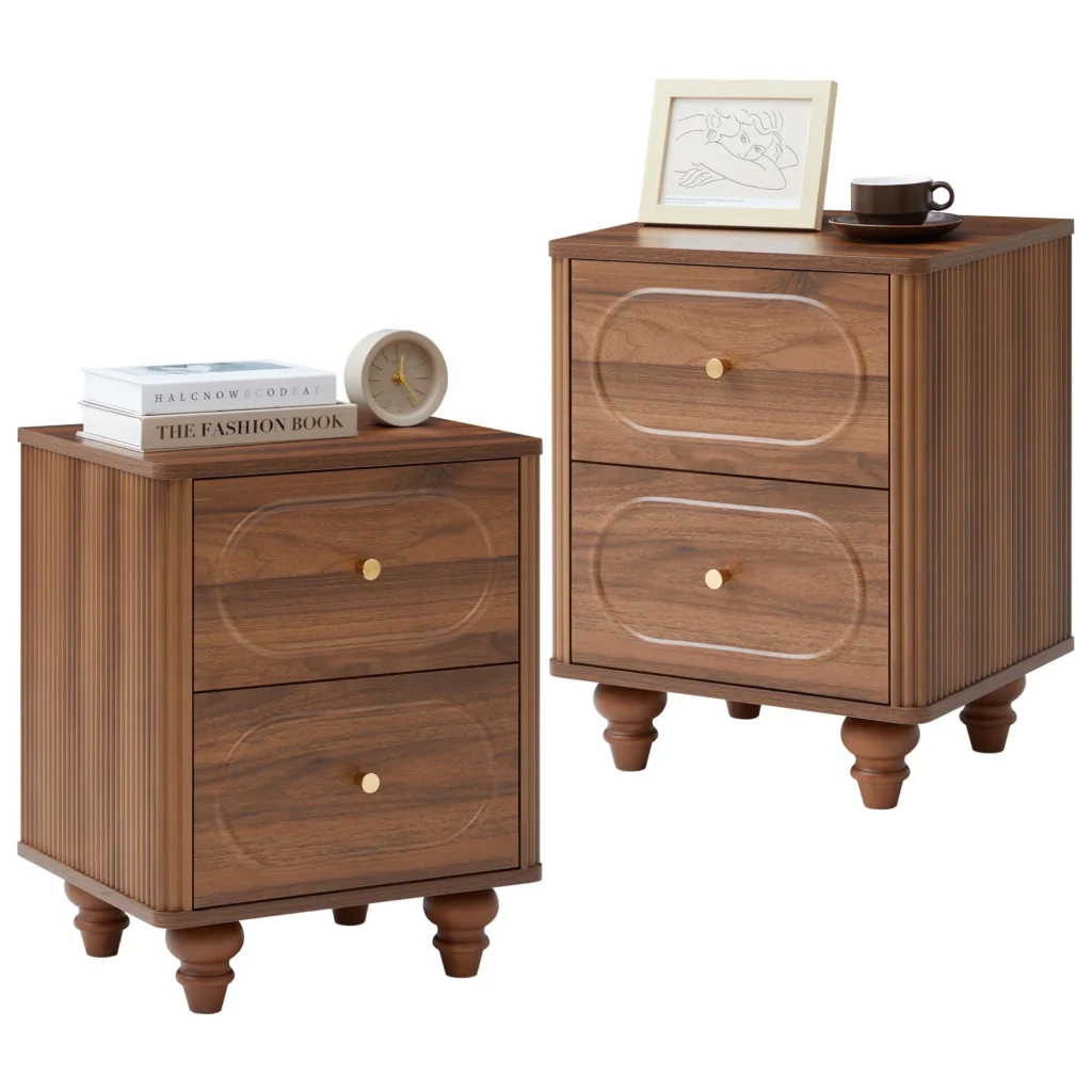 Better Homes & Gardens 3-Drawer Nightstand – USB Charging Hub