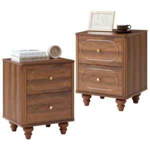 Better Homes & Gardens 3-Drawer Nightstand – USB Charging Hub
