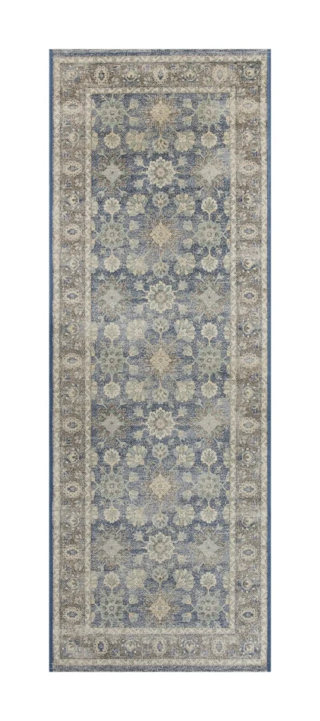 Better Homes & Gardens Soleil Floral Runner – 30×96 Entryway Rug — close-up detail of design and finish