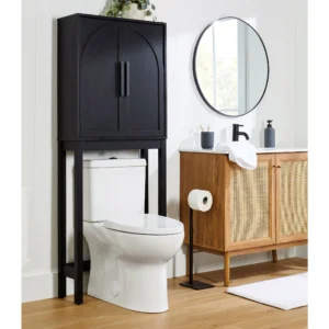 Better Homes Gardens Juliet Arch Cabinet Black Finish