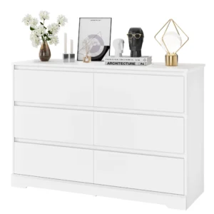 Better Homes Gardens Modern Farmhouse 6 Drawer Dresser Rustic Gray Finish