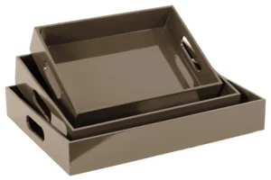 Better Homes & Gardens Ribbed Wood Tray – Elegant Fluted Server