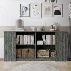 Better Homes Gardens Springwood Caning Sideboard Charcoal Finish