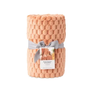 Better Homes & Gardens Textured Vapor Throw – Terra Clay