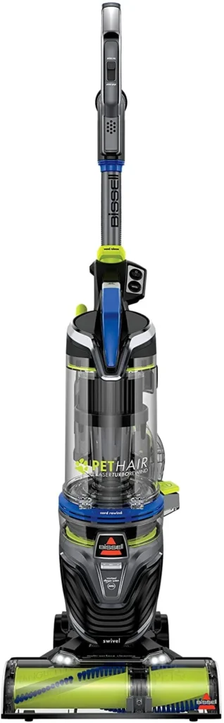 BISSELL Pet Hair Eraser Turbo Upright Vacuum – Pet Hair Solution β close-up detail of design and finish
