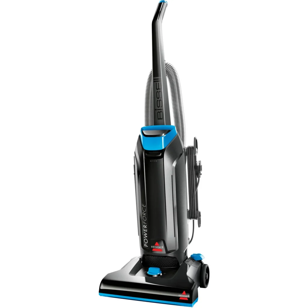 BISSELL PowerForce Helix Bagless Upright Vacuum – Powerful & Easy Clean β alternate angle showing full product