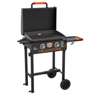Blackstone On The Go 2 Burner 22 Cart Griddle with Folding Legs
