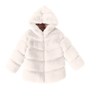 Blue Botanical Toddler Girl Puffer Jacket Sizes 2T 5T