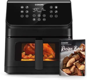 Bluebow 20QT Air Fryer Multi Functional Oven with Visible Window and Touchscreen