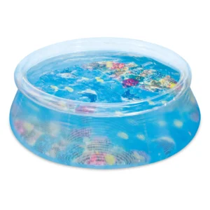 Bluescape Fast Set 10 x 30 Round Inflatable Soft Sided Above Ground Pool Set