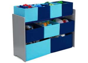 Bluey Design and Store 6 Bin Toy Storage Organizer by Delta Children