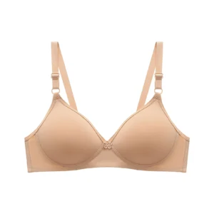 CaComMARK PI Clearance Women s Plus Size Front Closure Full Coverage Wirefree T Shirt Bra Comfortable Everyday Bra