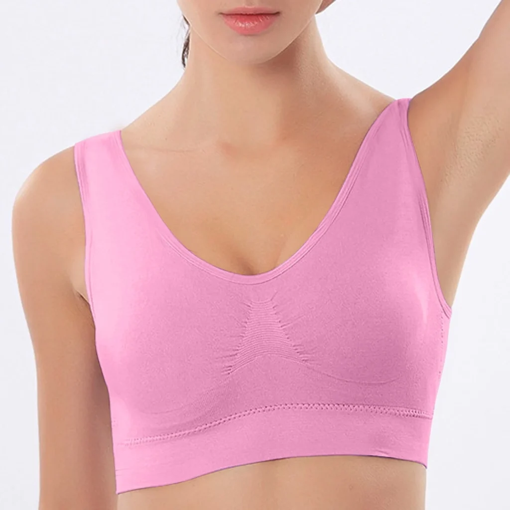 CaComMARK PI Plus Size Front Closure Wirefree Bra – Everyday Comfort β alternate angle showing full product