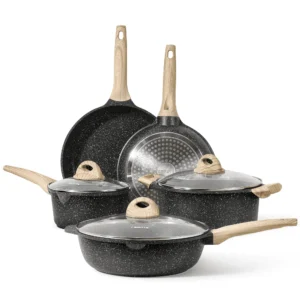 Carote Granite Nonstick 3-Piece Cookware Set – Professional Finish